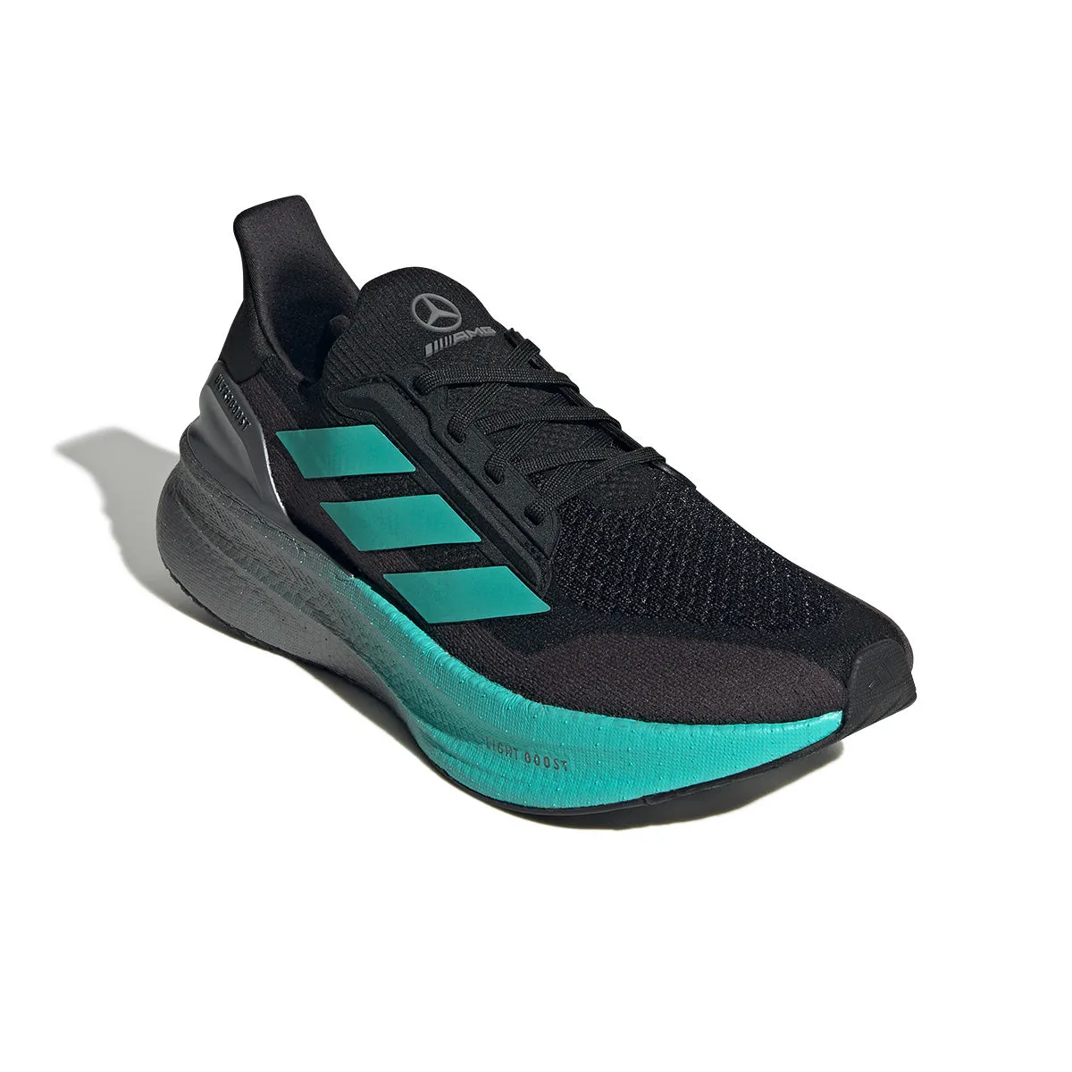 amateur - style Supportive shock absorption   Mercedes AMG Petronas F1 Team Ultraboost 5X 'Core Black Semi Mint Rush'