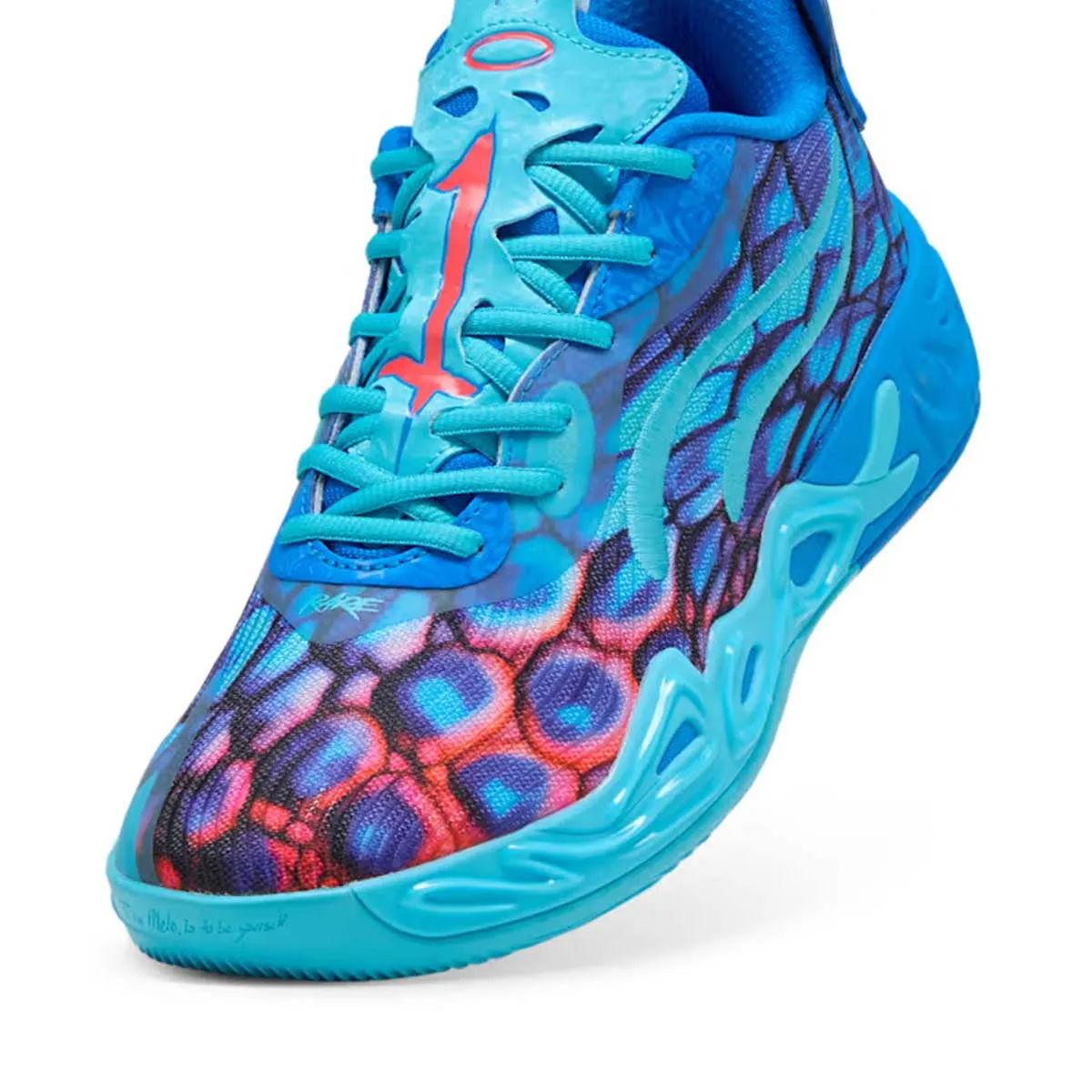 Typical padded sole   Lamelo Ball MB.04 Lo 'Alien Skin'
