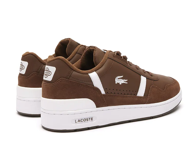 Men's Lacoste T-Clip 223 6 (Dark Brown) Flexible Ride Fast Entry