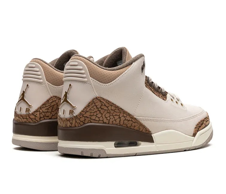 Molded Heel Cup Agile Movement Men's Nike Air Jordan 3 Retro (Palomino)