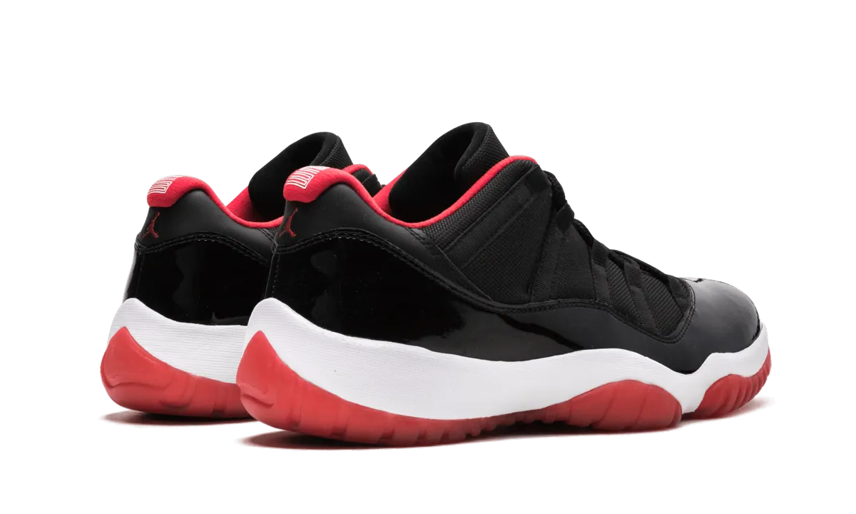 Ultimate Grip Anatomical Heel Shape Air Jordan 11 Retro Low "Bred"