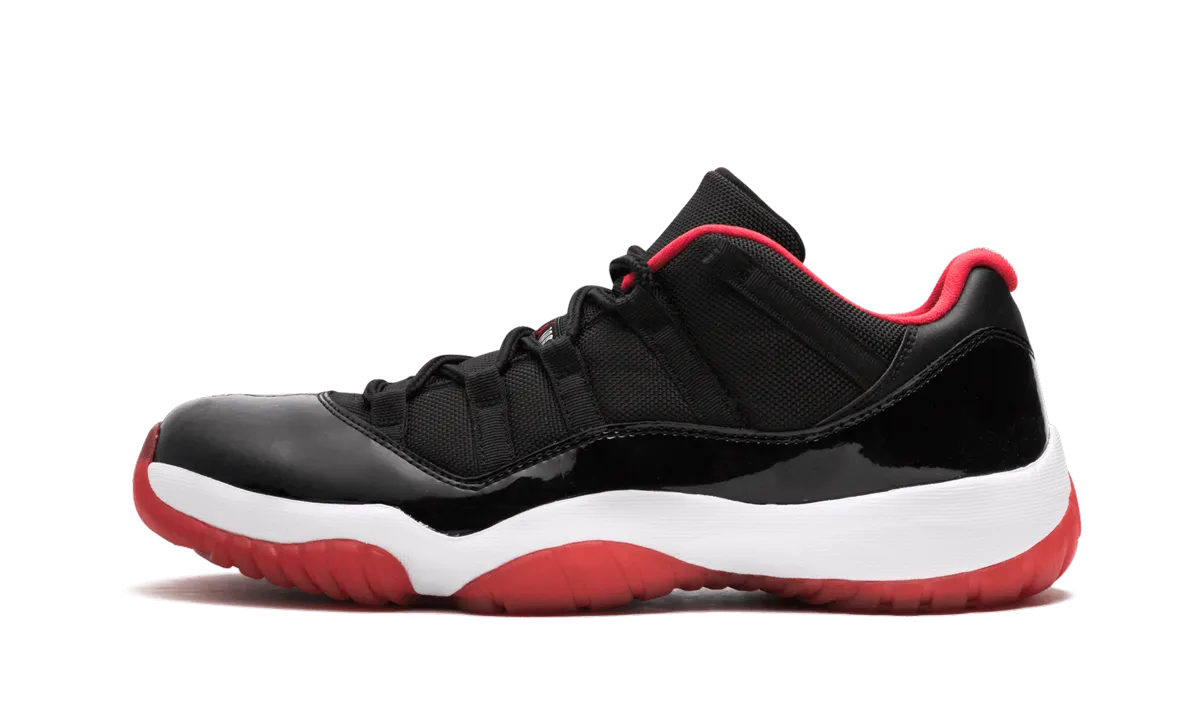 Air Jordan 11 Retro Low "Bred" Pro Response Shoes Adaptive Traction Pattern