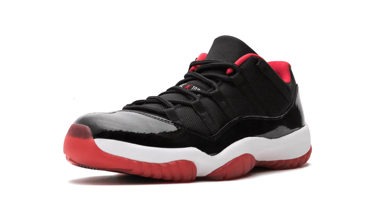 Air Jordan 11 Retro Low "Bred" Team Wear Use Innovative