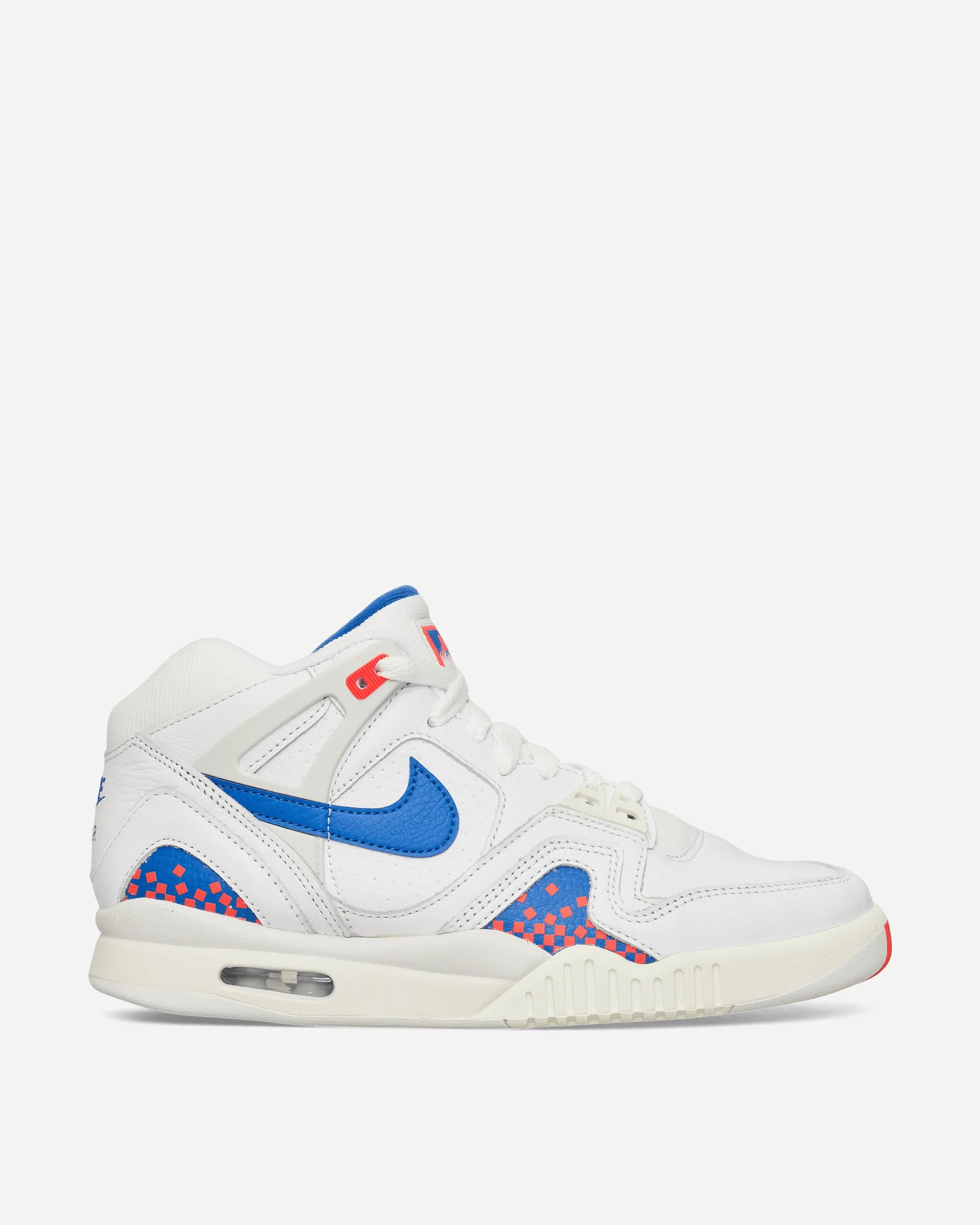 Durable outsole Bounce Walk Air Tech Challenge 2 Sneakers White / Laser Crimson