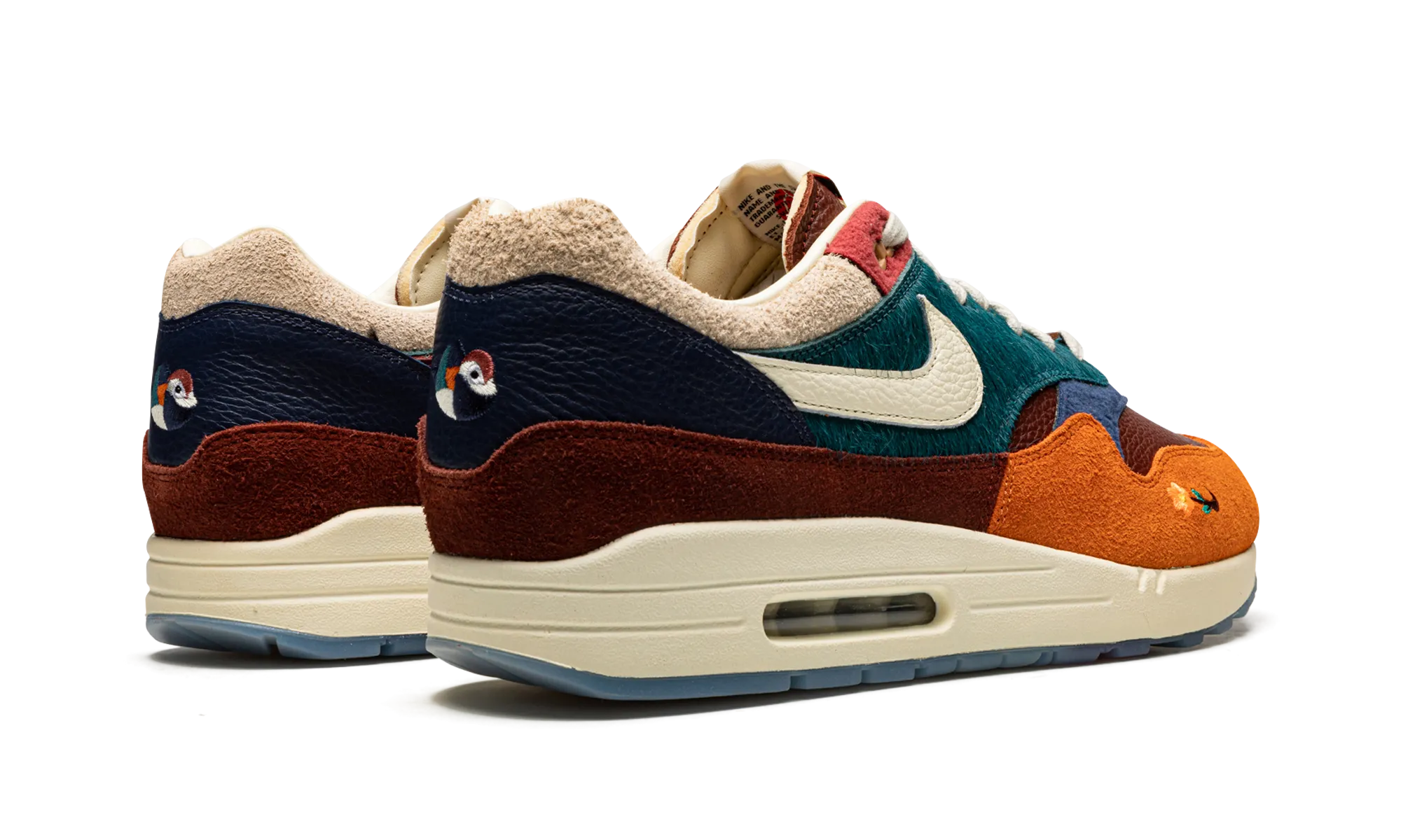 Air Max 1 "Kasina - Won-Ang Orange" cushioned - footbed shoes Quick drying material