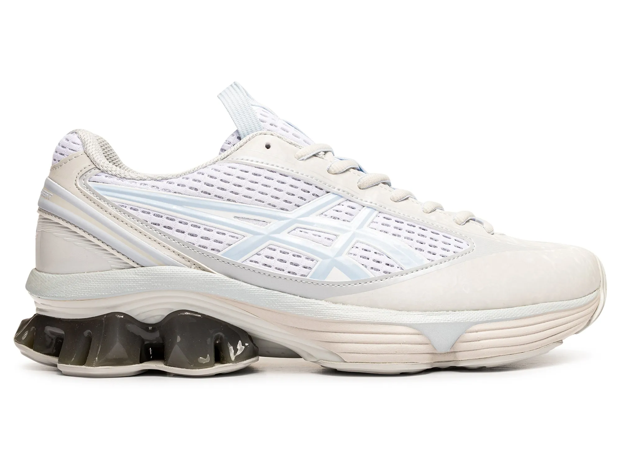 Foot Support All Day Beach Walk Asics US6-S Gel-Kinetic Fluent 'Glacier Grey / Soft Sky'