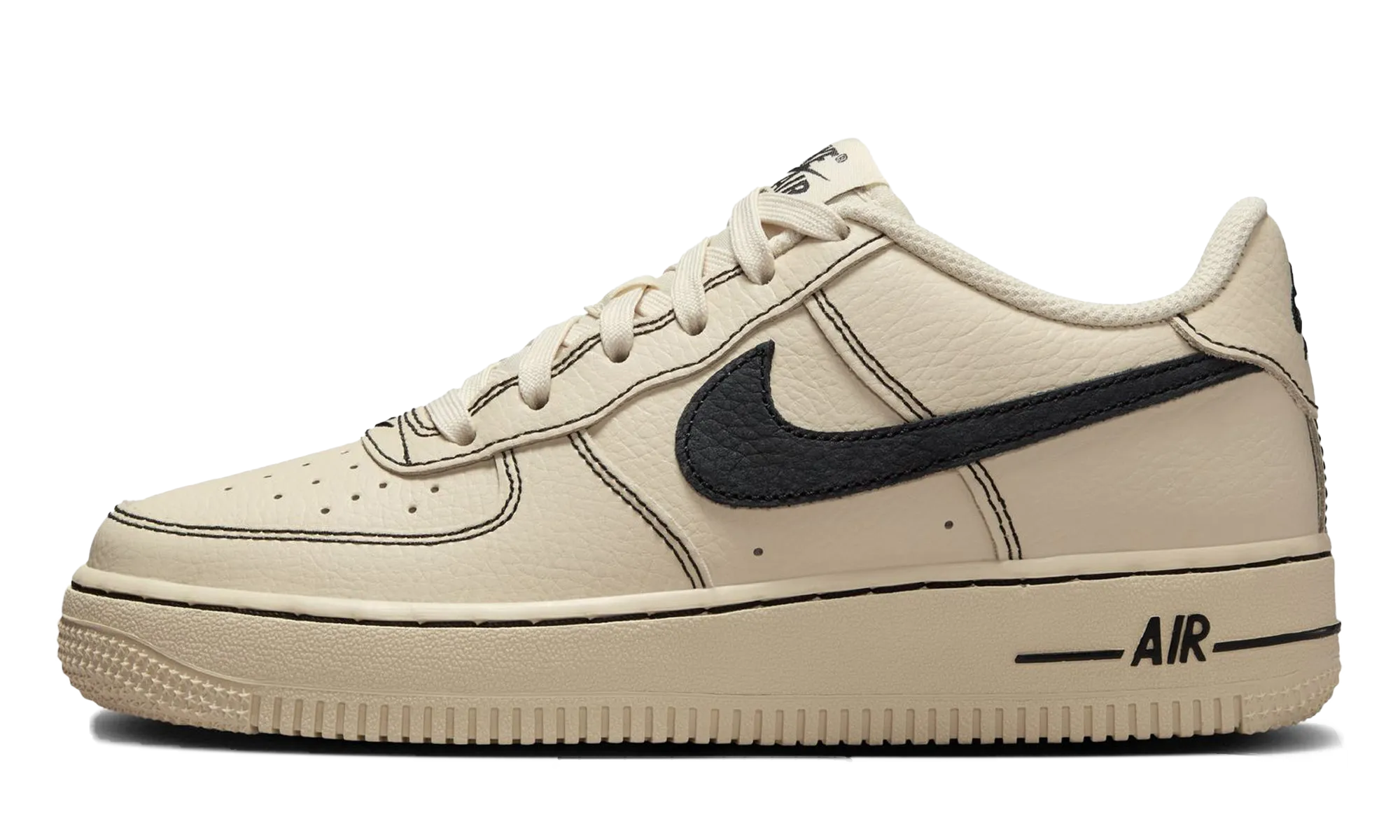 Breathable mesh design Air Force 1 Low '07 LV8 "Light Khaki Black"