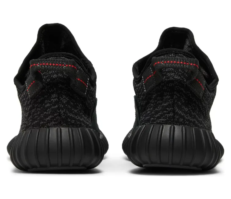 Flexible Ride Adjustable lacing Adidas Yeezy Boost 350 (Pirate Black)