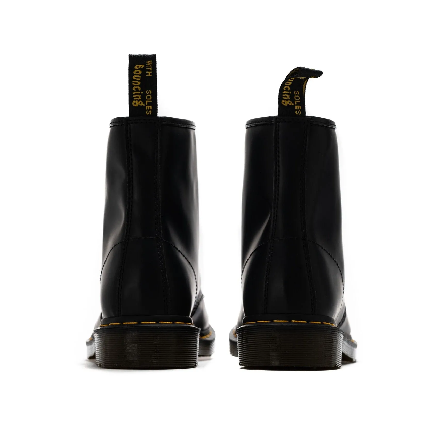 Dr. Martens 1460 Smooth Leather Boot - Black Slip On Style