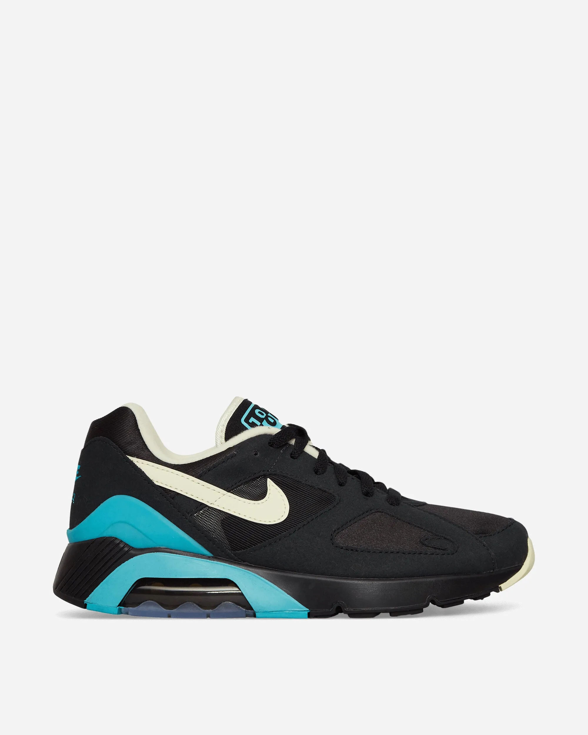 Comfort Padding Flexible Cushioning Air 180 Sneakers Black