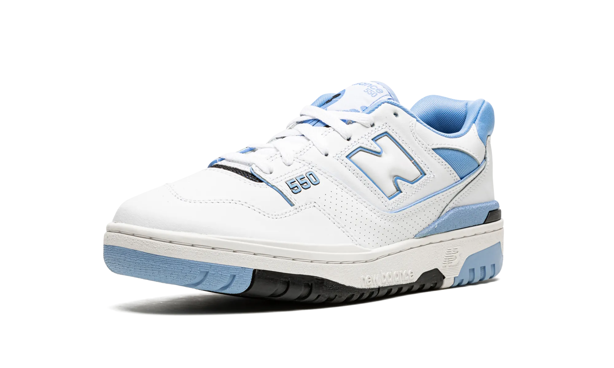 rubber - track running shoes 550 "White / Carolina Blue"