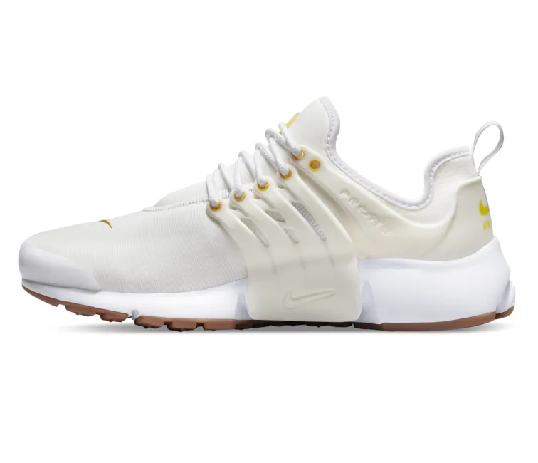 Women's Nike Air Presto (White/Cream Yellow) Hygroscopic Inner Layer