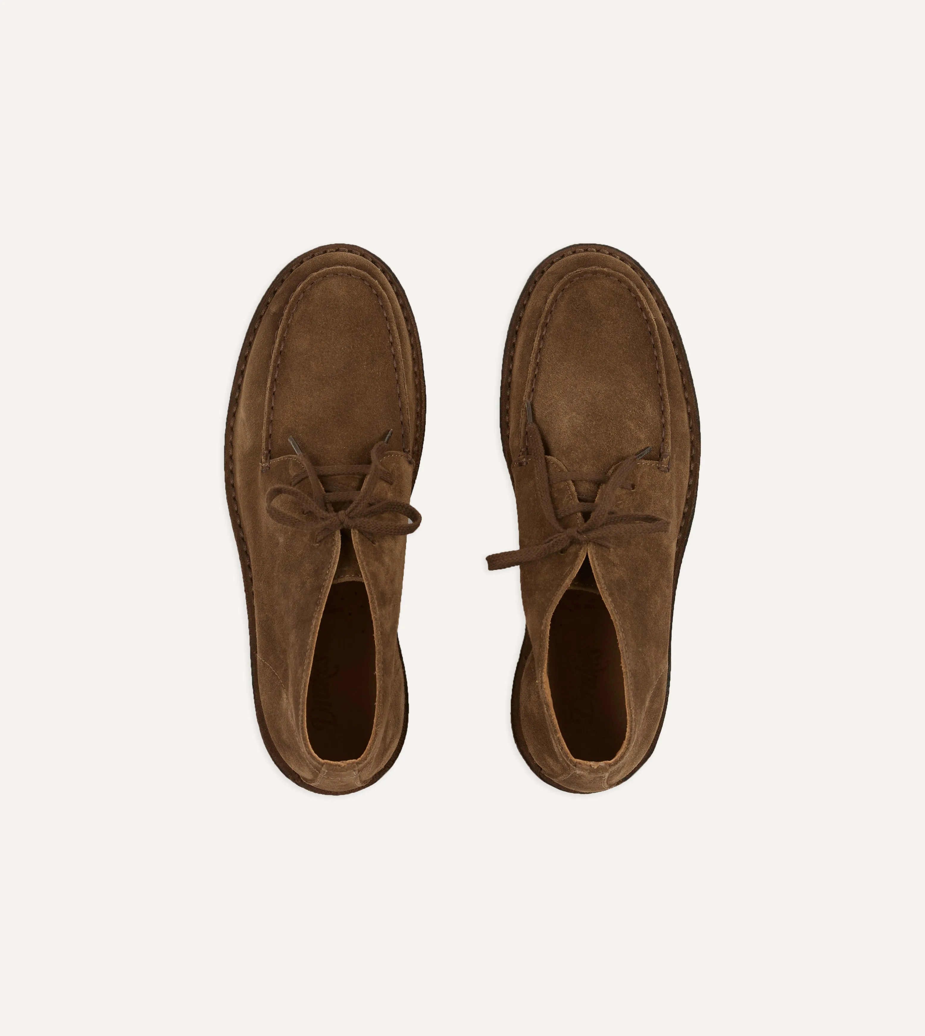Slip On Crosby Moc-Toe Chukka Boot Tobacco Suede