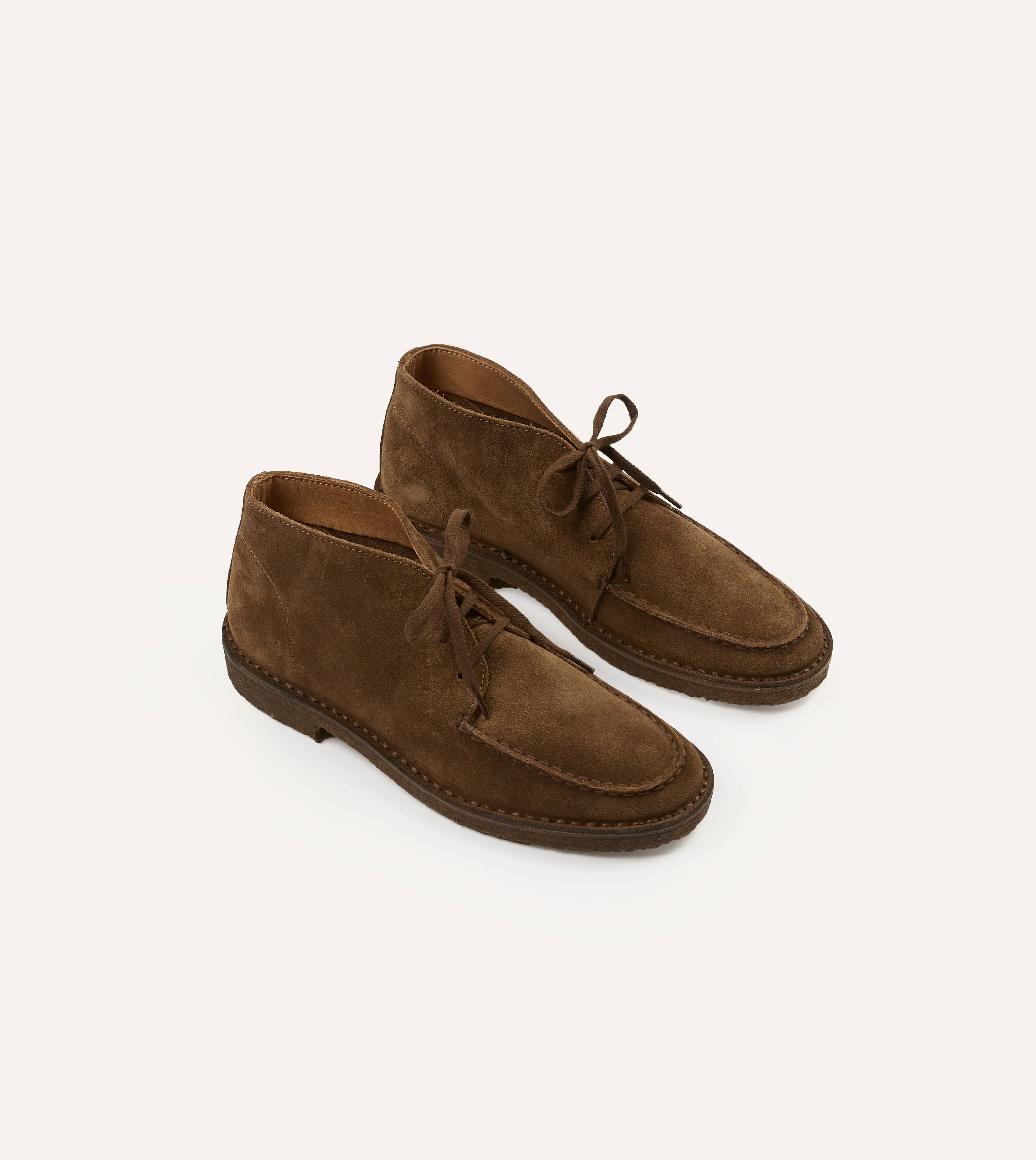 Street Edge Day Shade Crosby Moc-Toe Chukka Boot Tobacco Suede