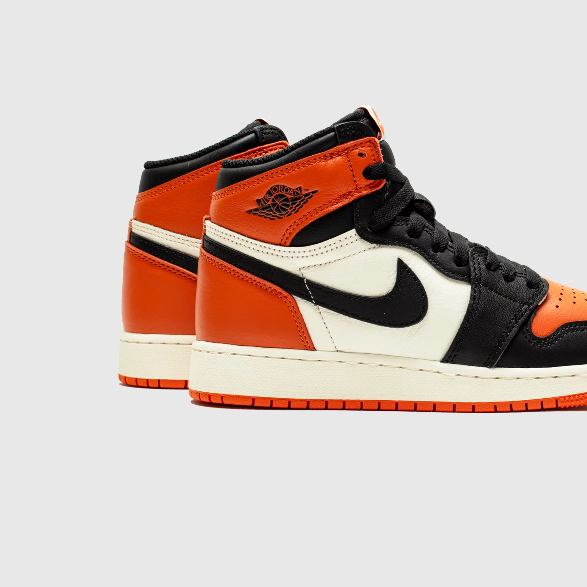 Auxetic Material Construction Custom Feel AIR JORDAN 1 HIGH OG (GS) "SHATTERED BACKBOARD"