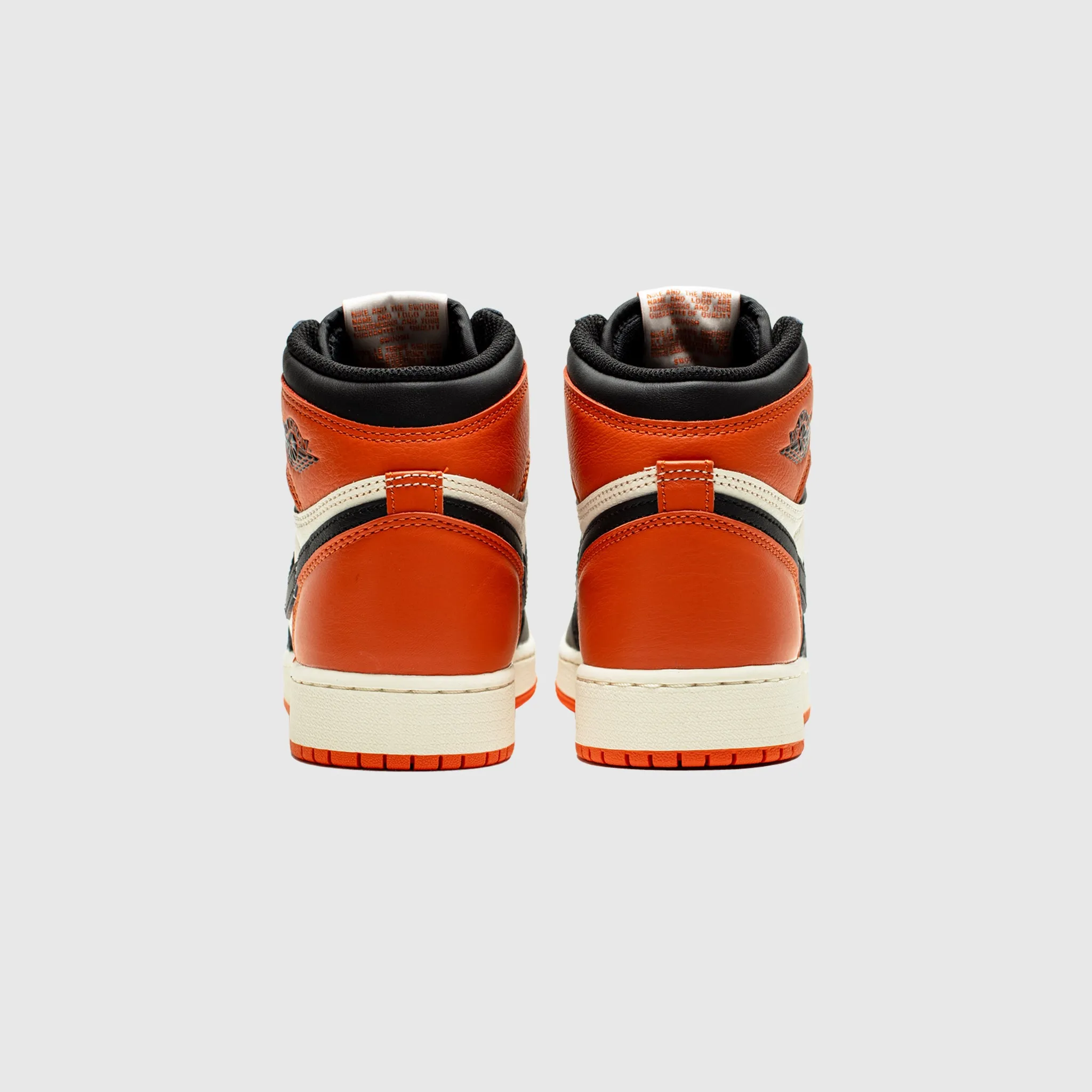 Heel Cushioning AIR JORDAN 1 HIGH OG (GS) "SHATTERED BACKBOARD"
