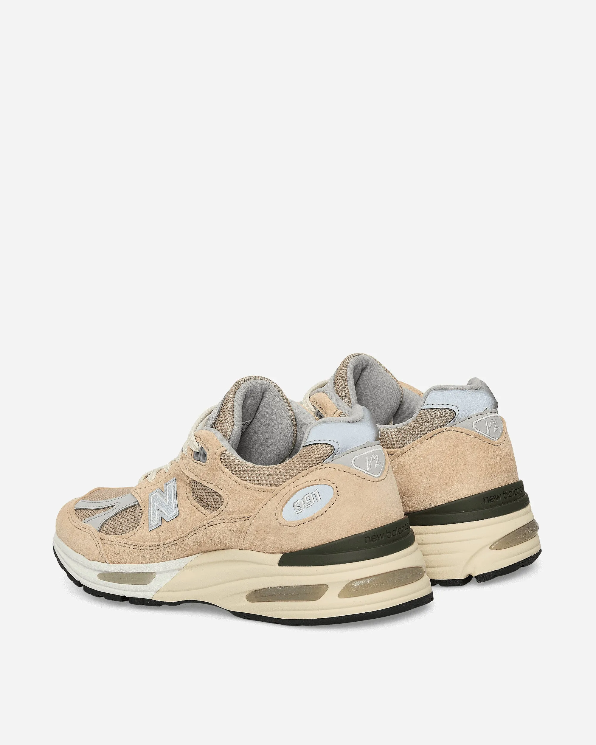 Made in UK 991v2 Sneakers Cuban Sand / Harbor Mist / Silver TPROutsole Ergonomic form