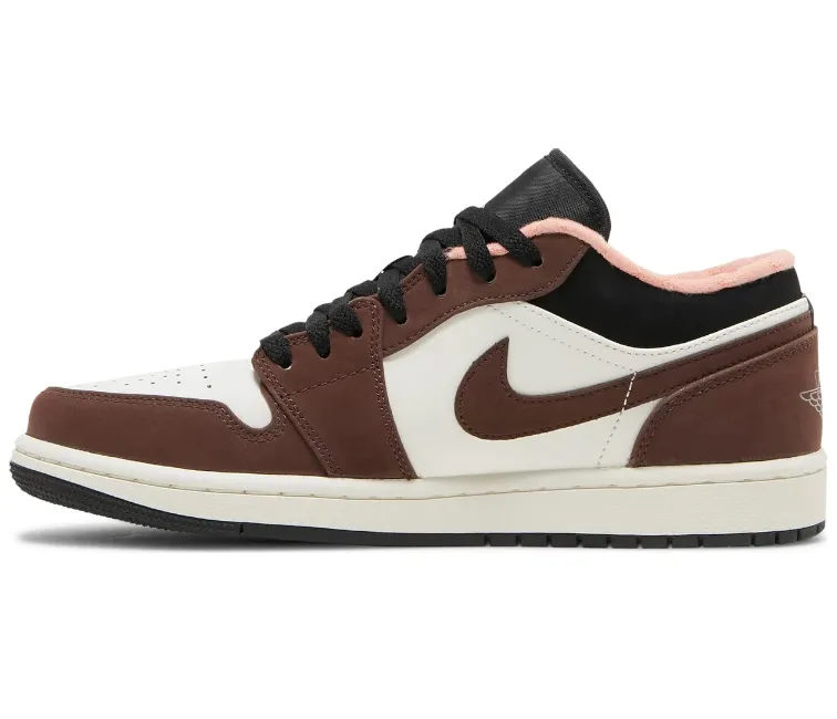Men's Nike Air Jordan 1 Low (Mocha) Breathable Fit Breathable Design