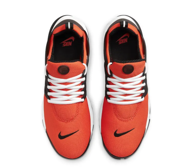 Clean Finish Men's Nike Air Presto (Orange/Black)