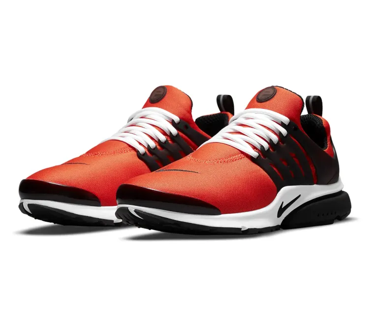 Men's Nike Air Presto (Orange/Black) Aero Dynamic Silhouette Ergonomic Heel Cup