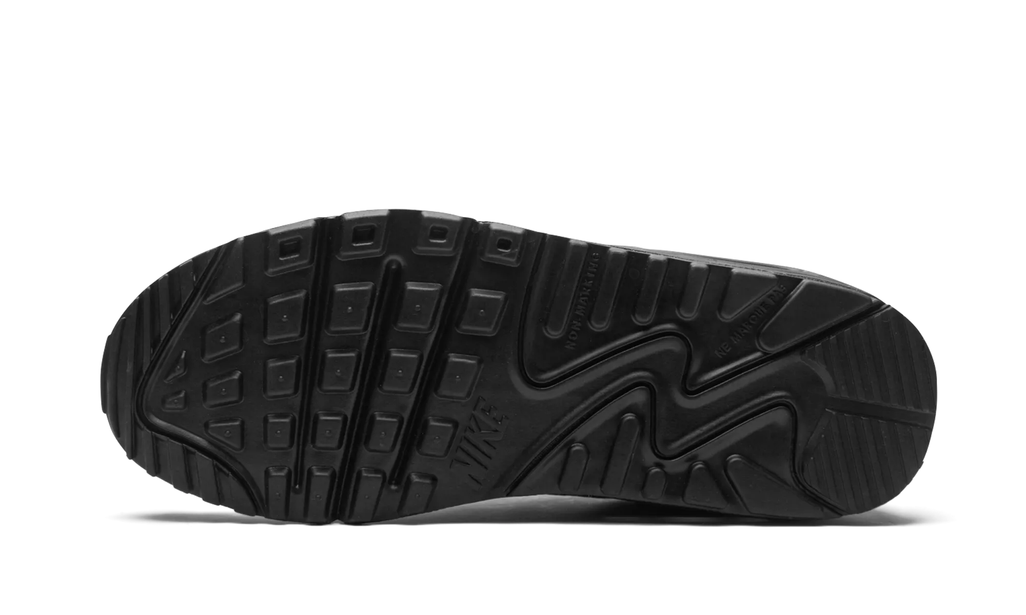 Air Max 90 "Triple Black" waterproof shoe characteristic