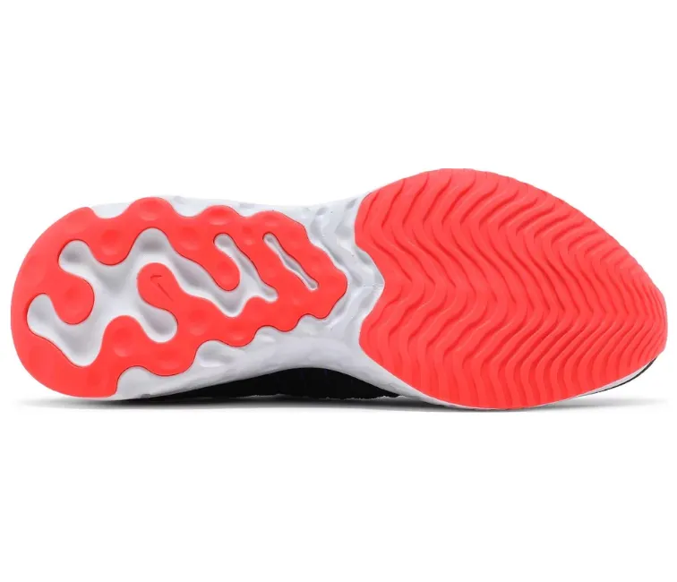 Day-Long Comfort Men's Nike React Phantom Run (Black/Bright Crimson)