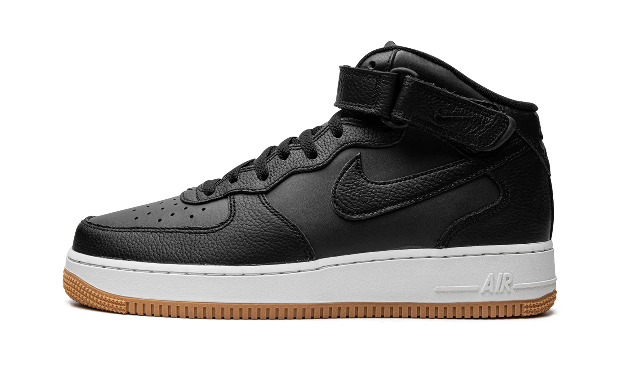 Air Force 1 Mid '07 LX "Black/Gum" Airflow Channel Tech