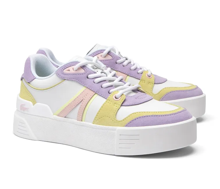 Women??s Lacoste L002 Evo 124 2 SFA (White/Pink) Comfortable Lace City Ready