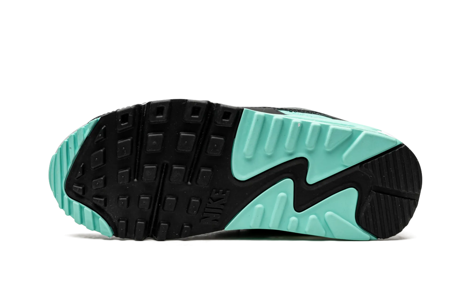 AIR MAX 90 WMNS "Turquoise" embossed running shoes running - convenience