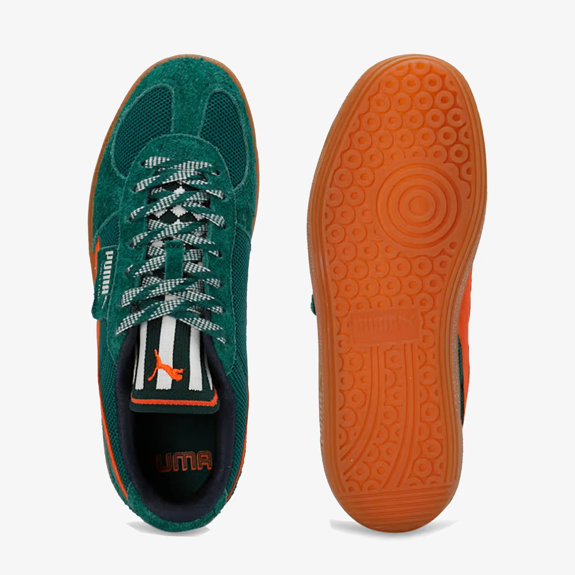 PUMA | PALERMO SUPERTIFO { DARK MYRTLE/MAPLE SYRUP Cushioned Support Flat