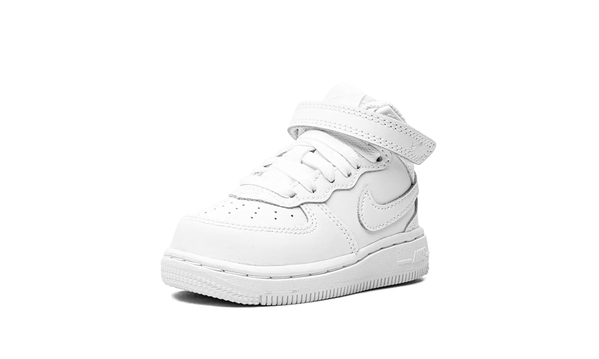 Urban Trends High Shine Air Force 1 Mid TD "White on White"