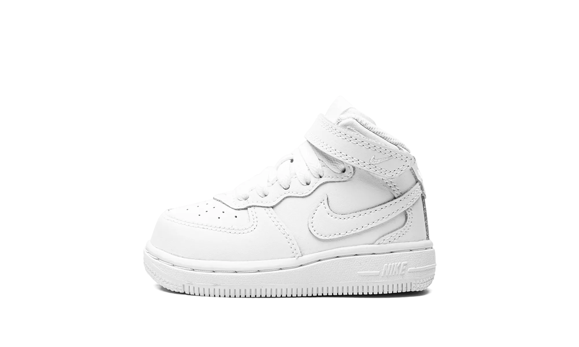 Micro Perforation Ventilation Ventilated Footbed Air Force 1 Mid TD "White on White"