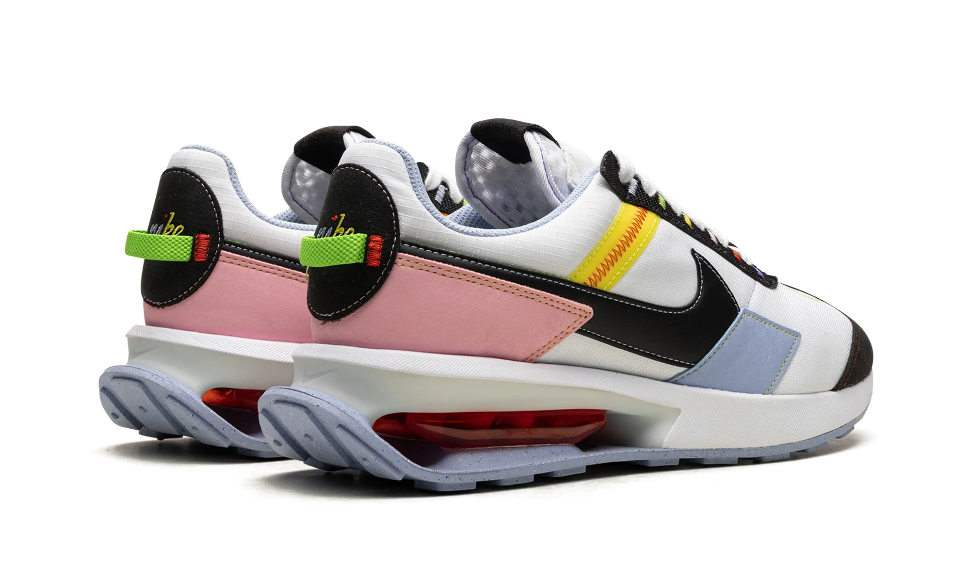 Air Max Pre-Day "Black White Cobalt Bliss" youth running shoes