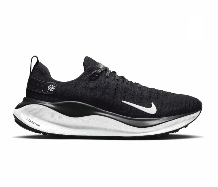 Men??s Nike React Infinity Run 4 (Black/White) Relax Days Shock absorption system