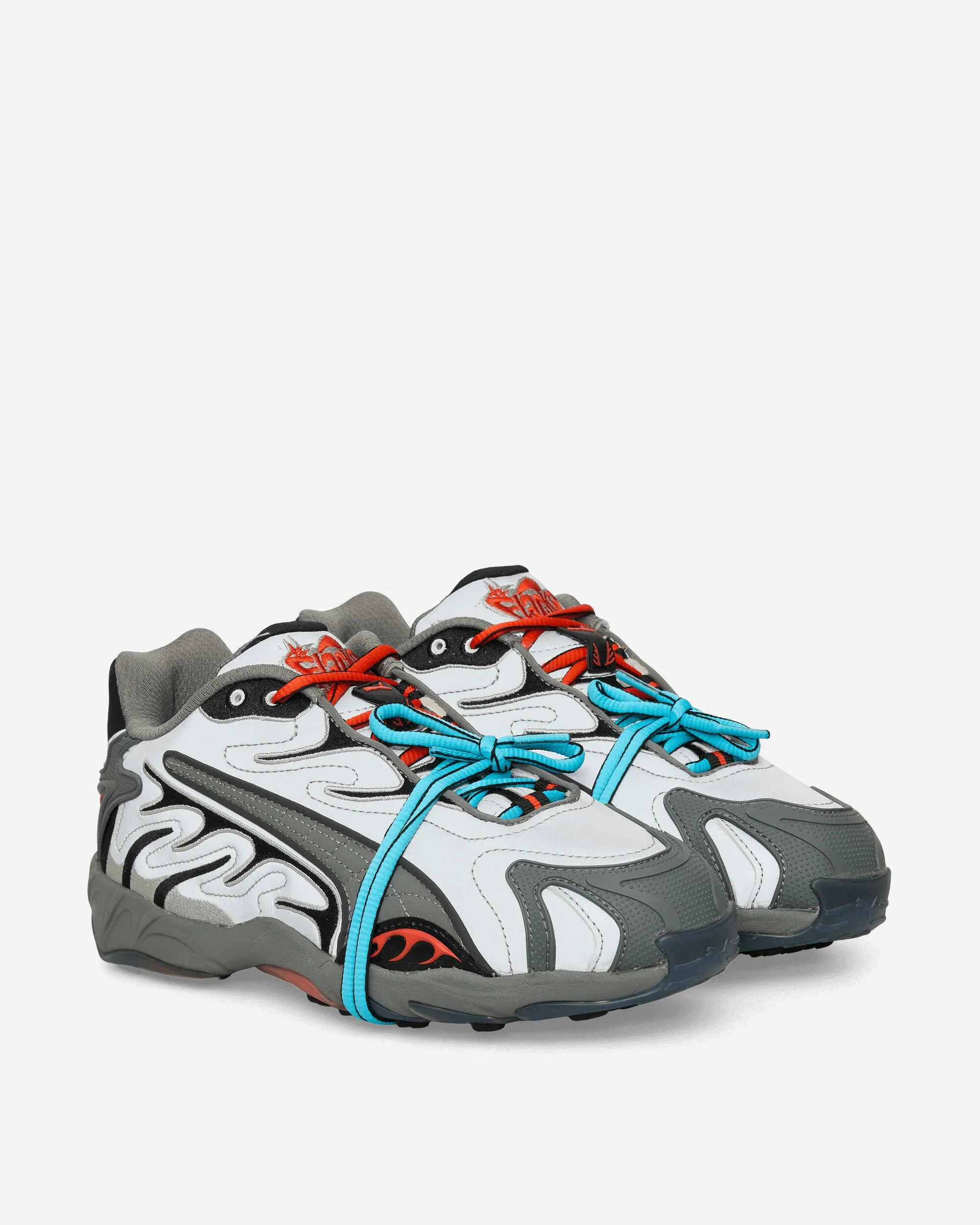 A$AP Rocky Inhale Reflective Sneakers Grey Classic Look