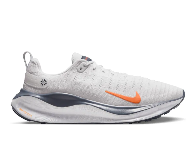 Sleek Edge Men??s Nike React Infinity Run 4 (Platinum/Total Orange)