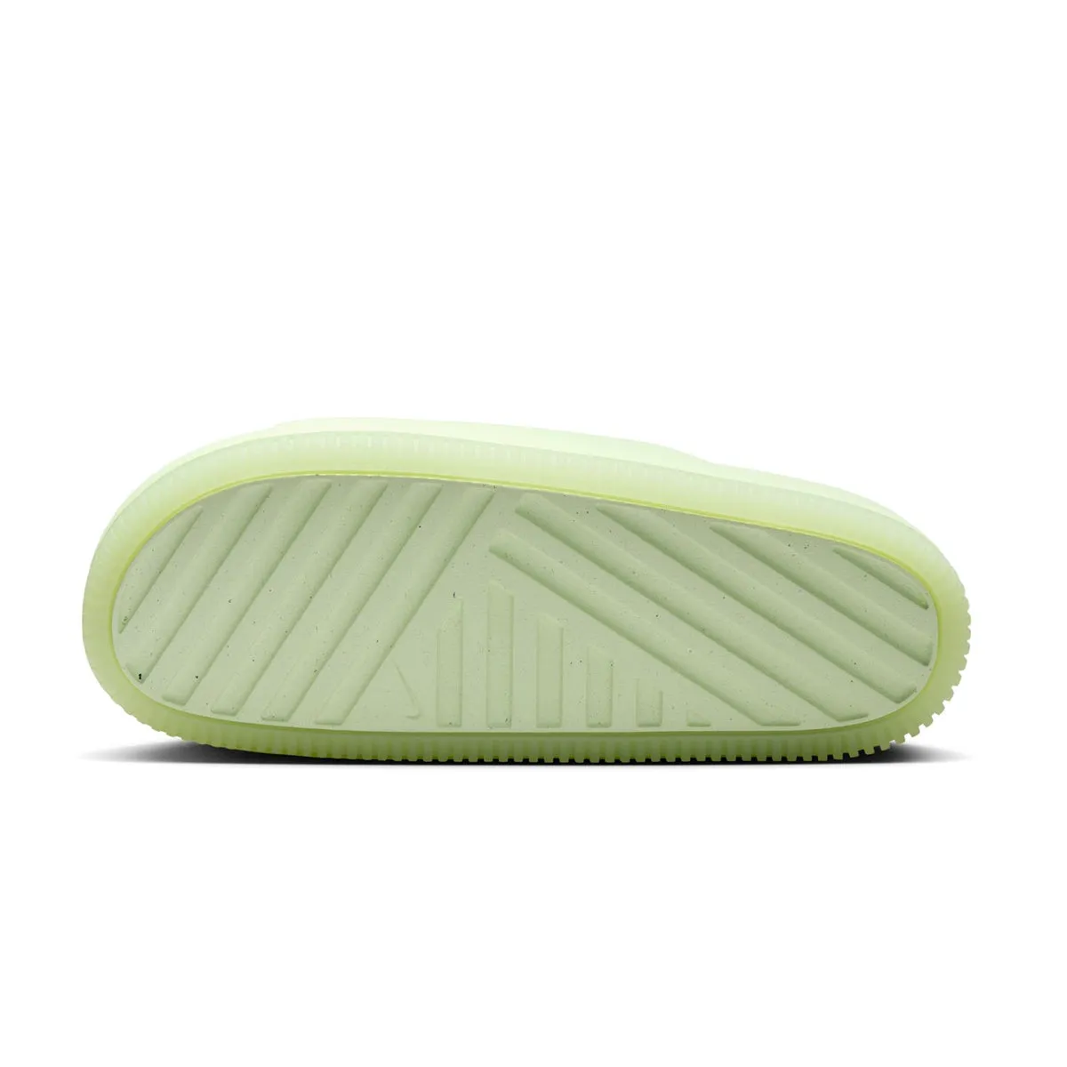 Wmns Calm Slide 'Barely Volt' Glam silhouette Luxe cushioning