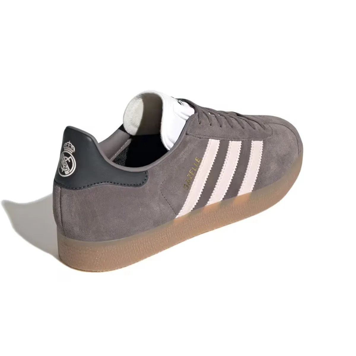   Real Madrid Gazelle 'Charcoal Putty Mauve' pool shoes