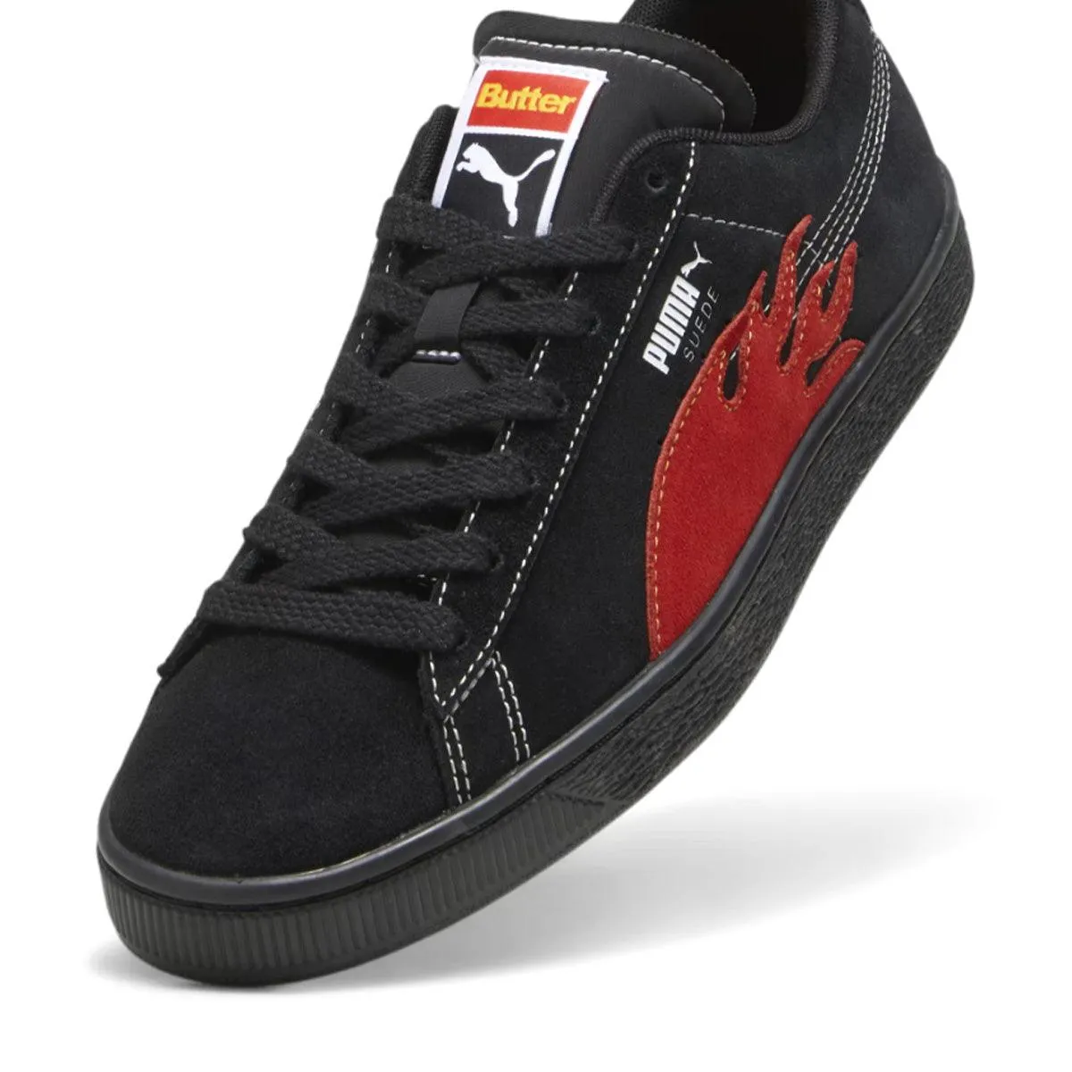 tennis players' agility   Butter Goods Suede 'Puma Black'
