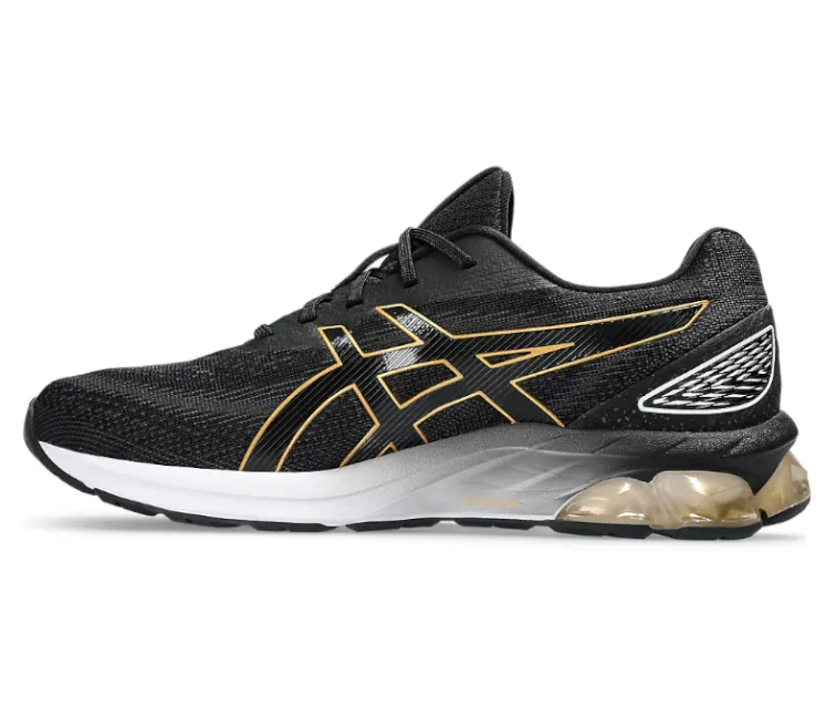 Men's Asics Gel-Quantum 180 7 (Black/Pure Gold) Shock Absorption Soles