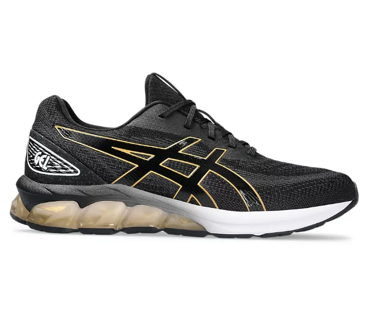 Ventilation Channel Tech Compression Molded Midsole Men's Asics Gel-Quantum 180 7 (Black/Pure Gold)