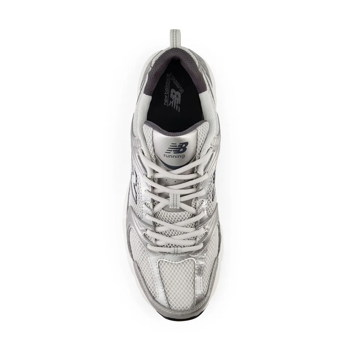 530 'Grey Matter Silver Metallic' Cushioned