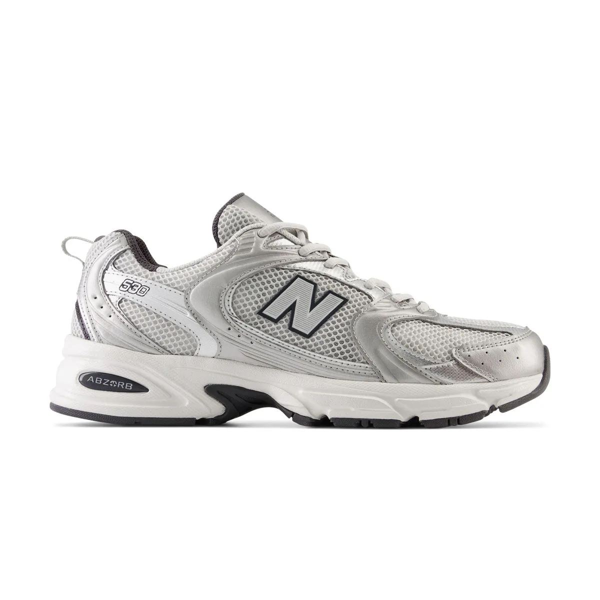 530 'Grey Matter Silver Metallic' snowy