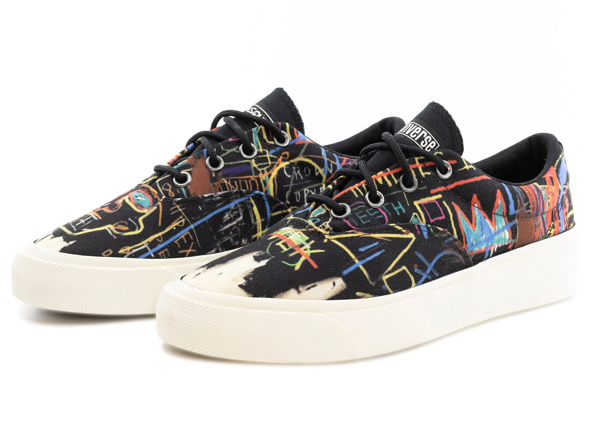 Converse x Jean-Michel Basquiat Skid Grip Ox Smart stability