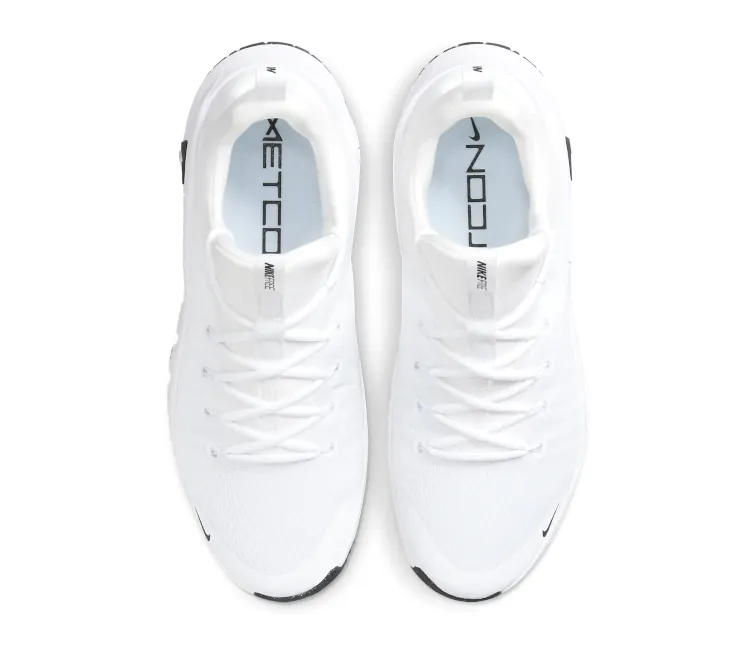 Seamless 3D Knit Men's Nike Free Metcon 6 (White/Black)