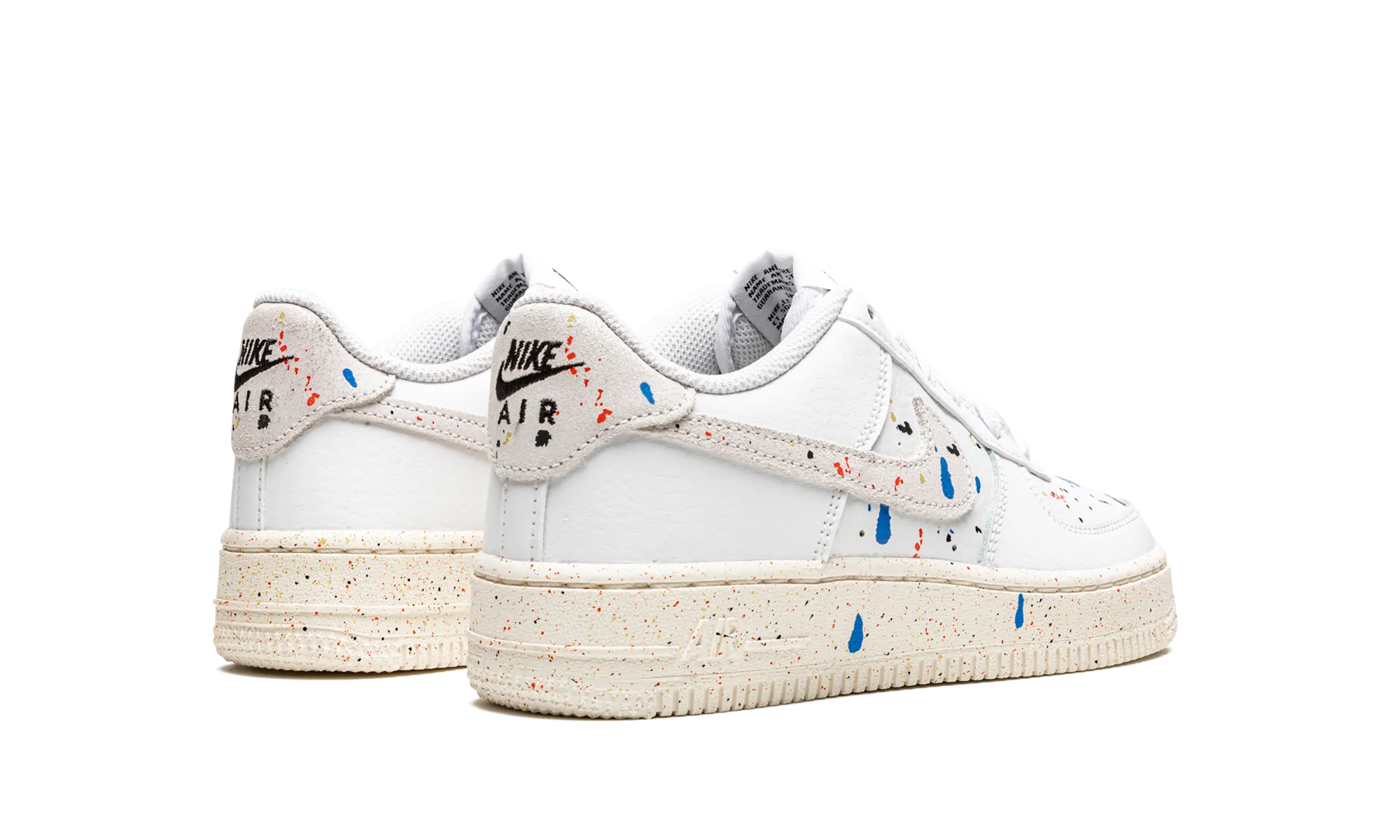 Weekend Ready Air Force 1 LV8 3 GS "Paint Splatter - White"