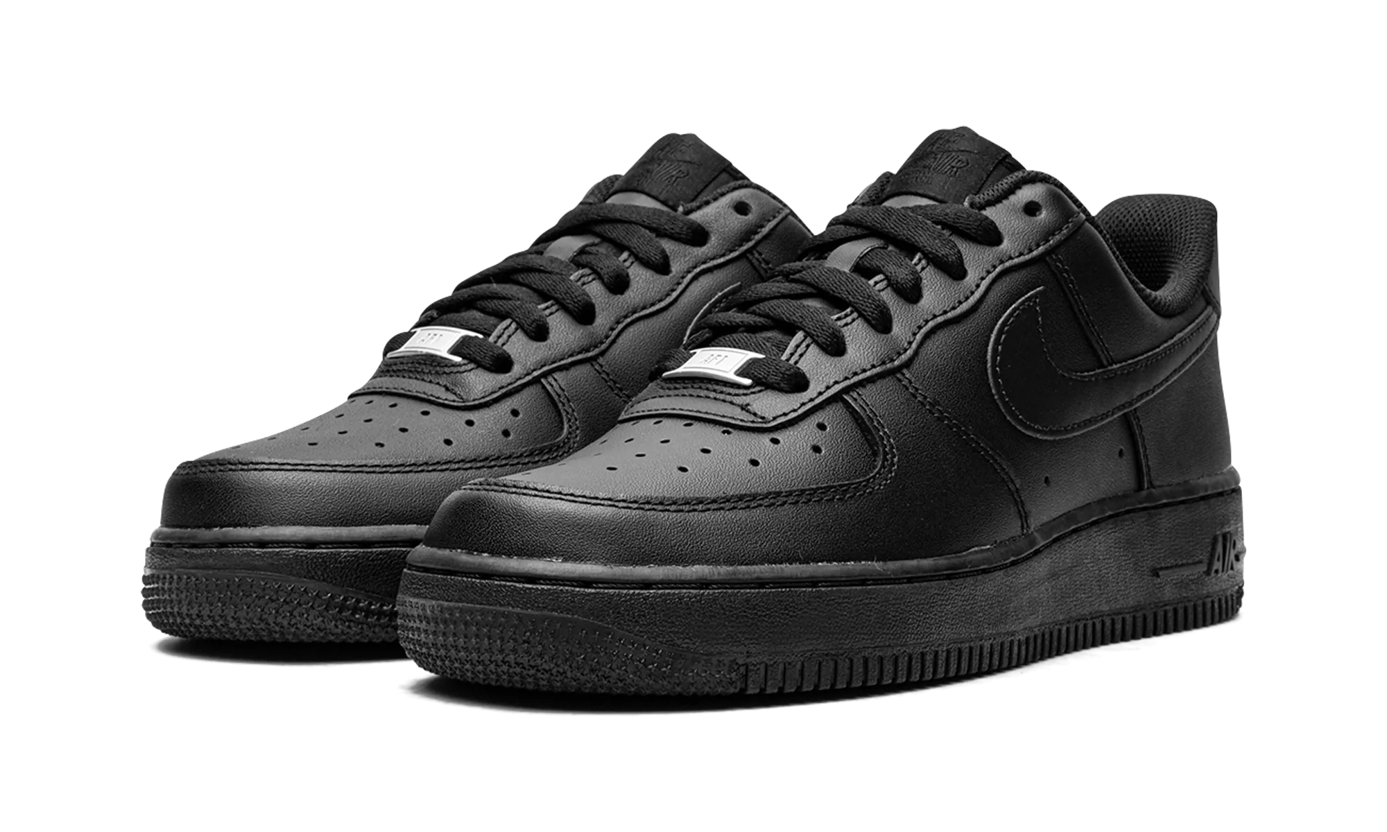 AIR FORCE 1 LO '07 MNS WMNS "Triple Black" Trend-setting wear
