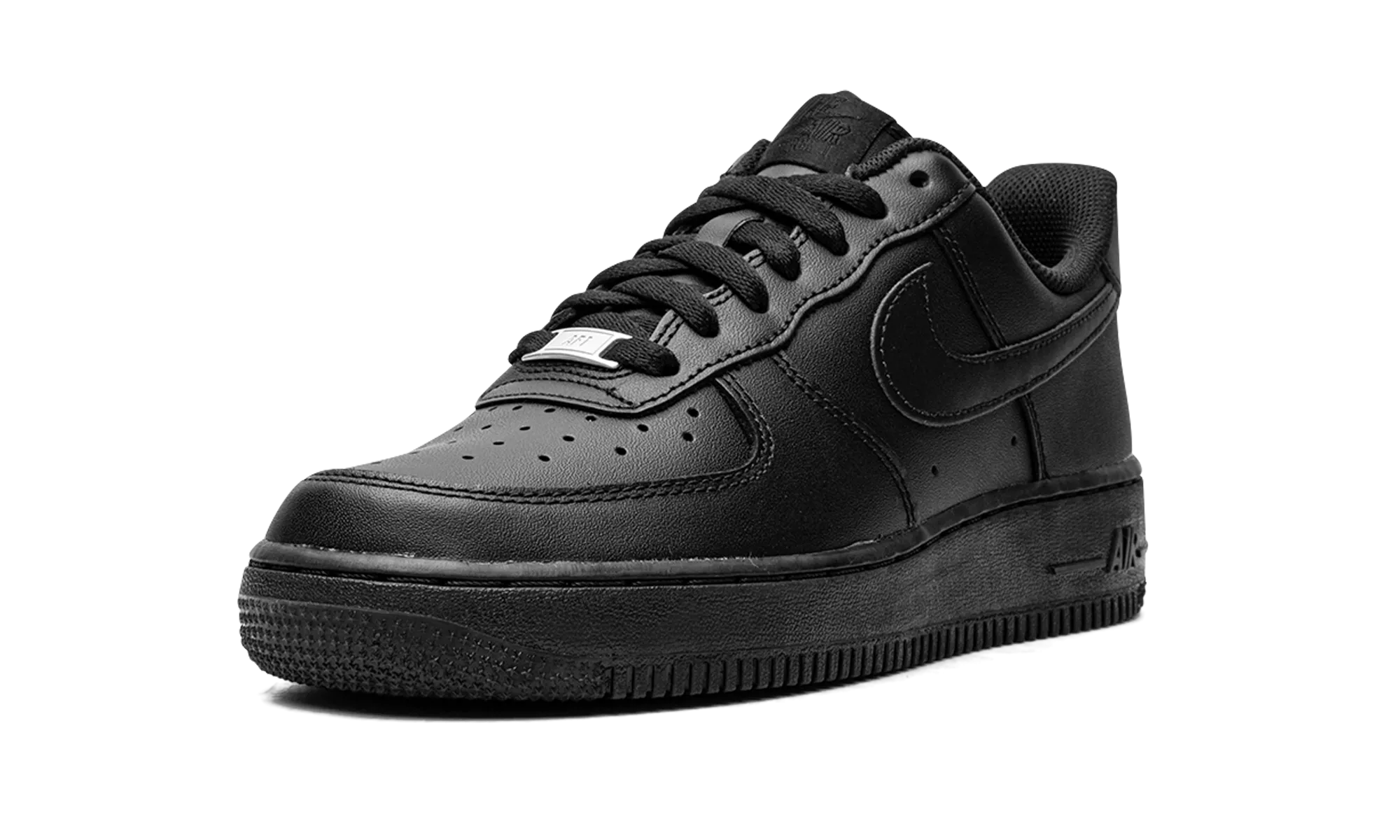 AIR FORCE 1 LO '07 MNS WMNS "Triple Black" Balanced feel