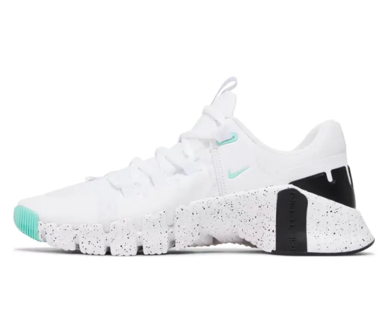 Women??s Nike Free Metcon 5 (White/Emerald) Odor Control Technology