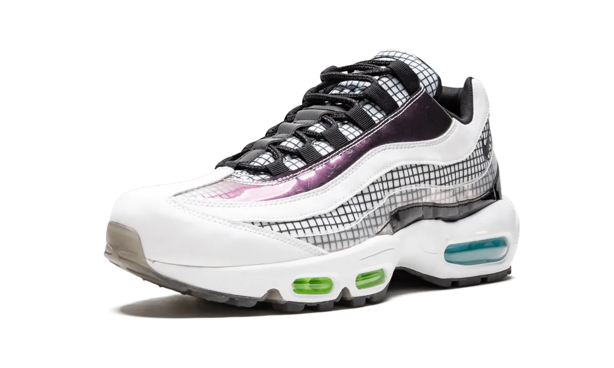 Air Max 95 Lv8 running in a relay race canvas - upper shoes
